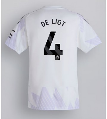 Manchester United Matthijs de Ligt #4 Replika Udebanetrøje 2025-26 Kortærmet